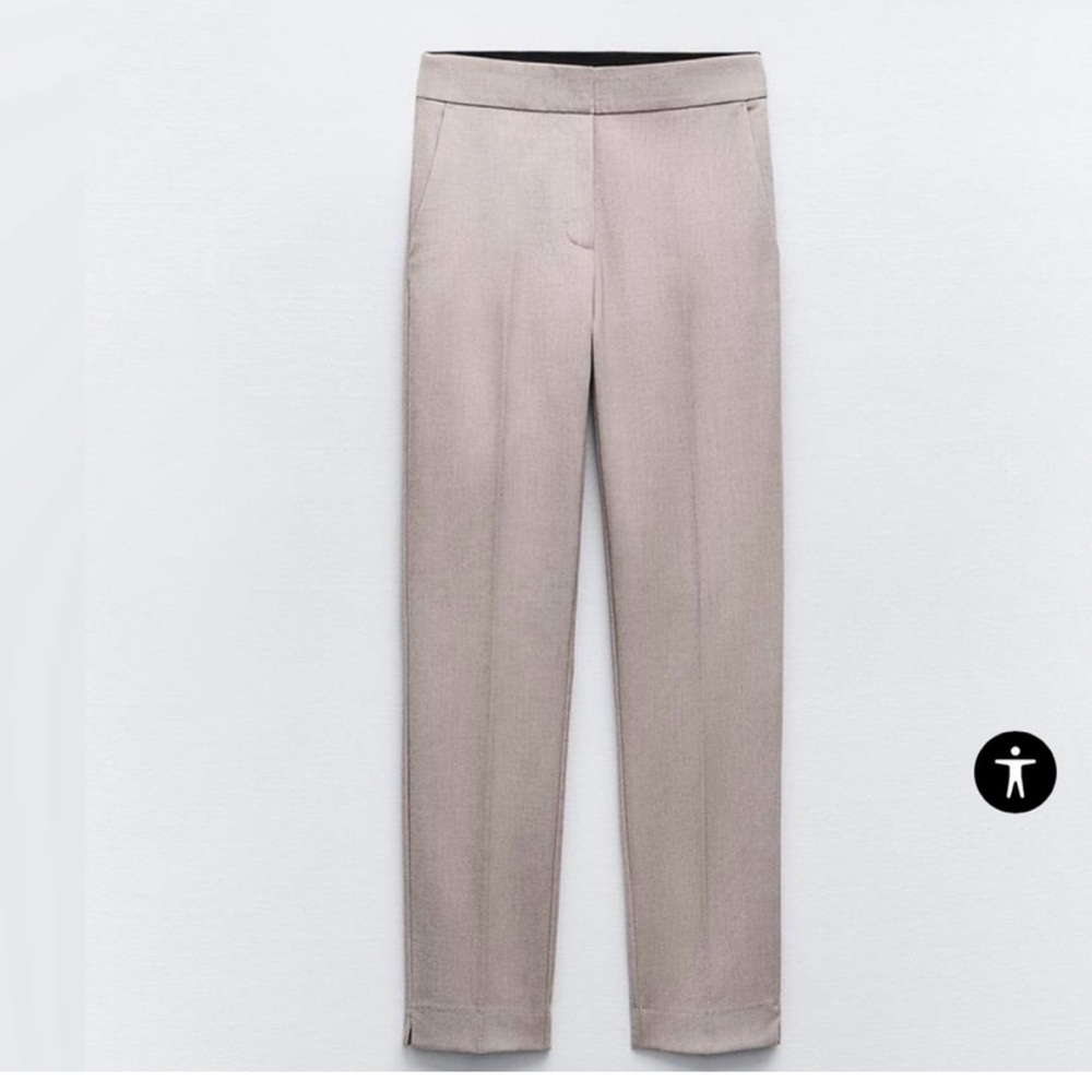 Zara Light Gray Trousers